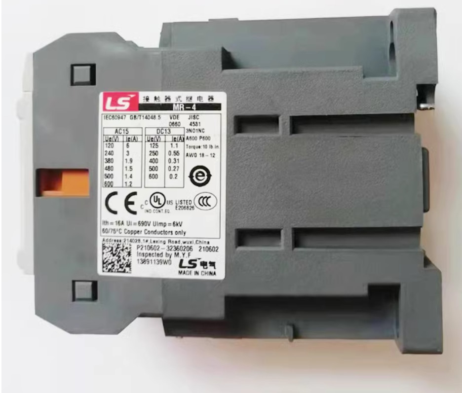 1PC New LS Contactor relay intermediate relay MR-4 4a 4NO AC24V #LL