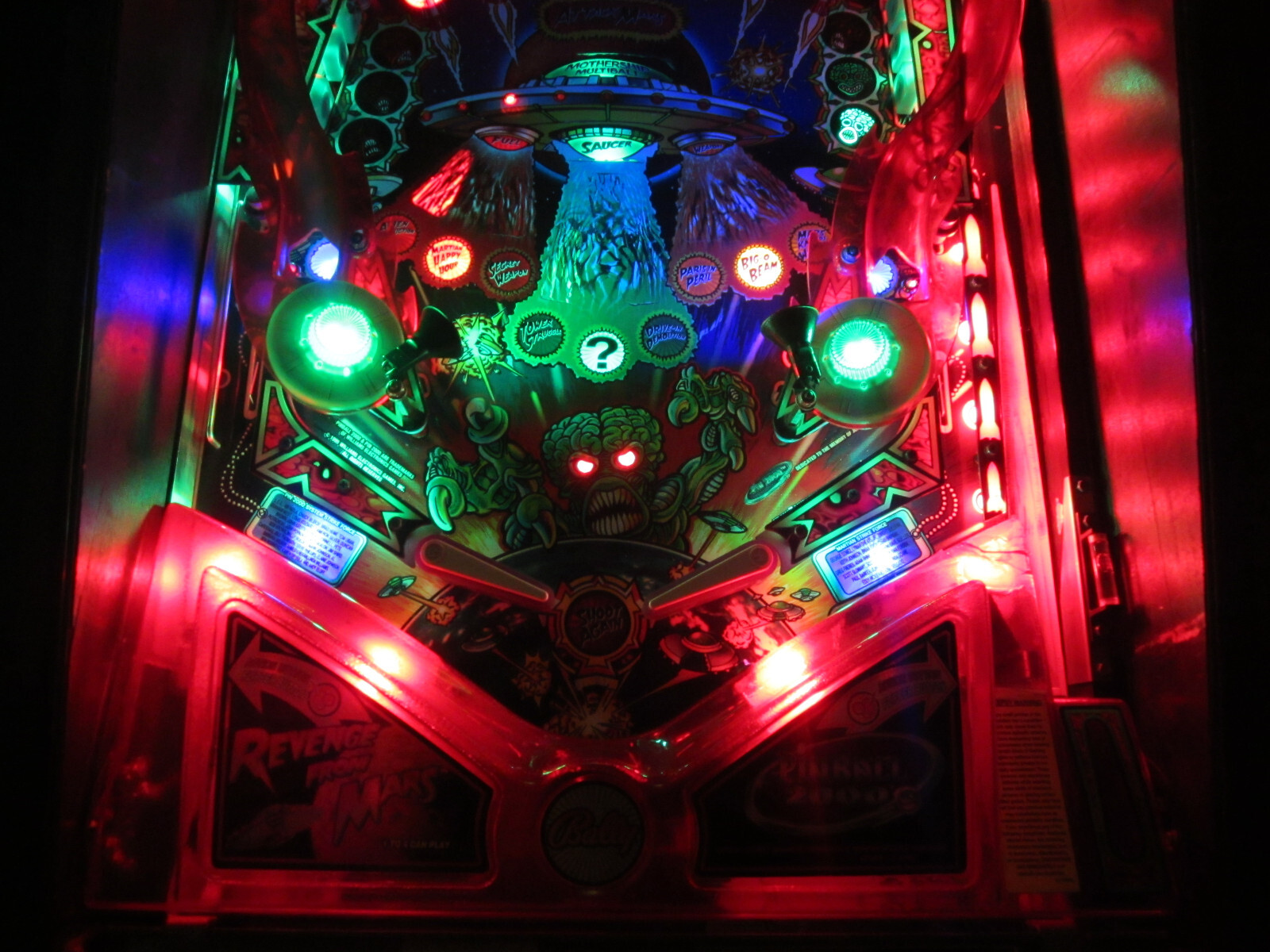 REVENGE from MARS Pinball LED Lighting Kit custom SUPER BRIGHT KIT