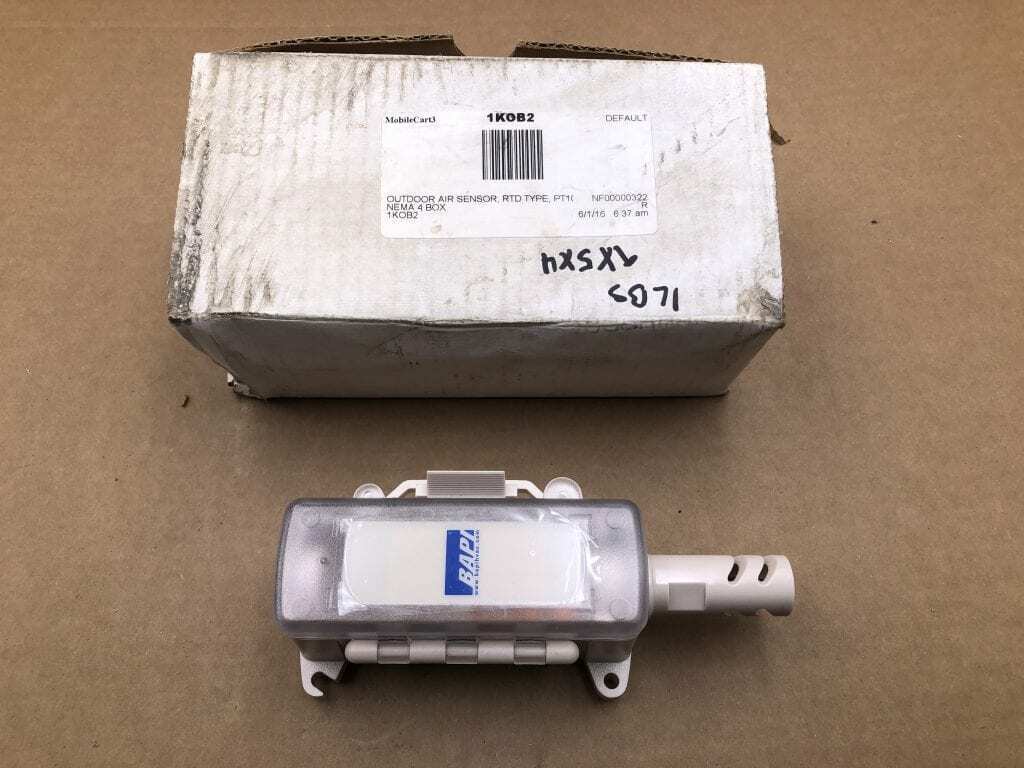 BAPI 1KOB2 1K Platinum RTD Outdoor Air Temperature Sensor 32°F -NIB