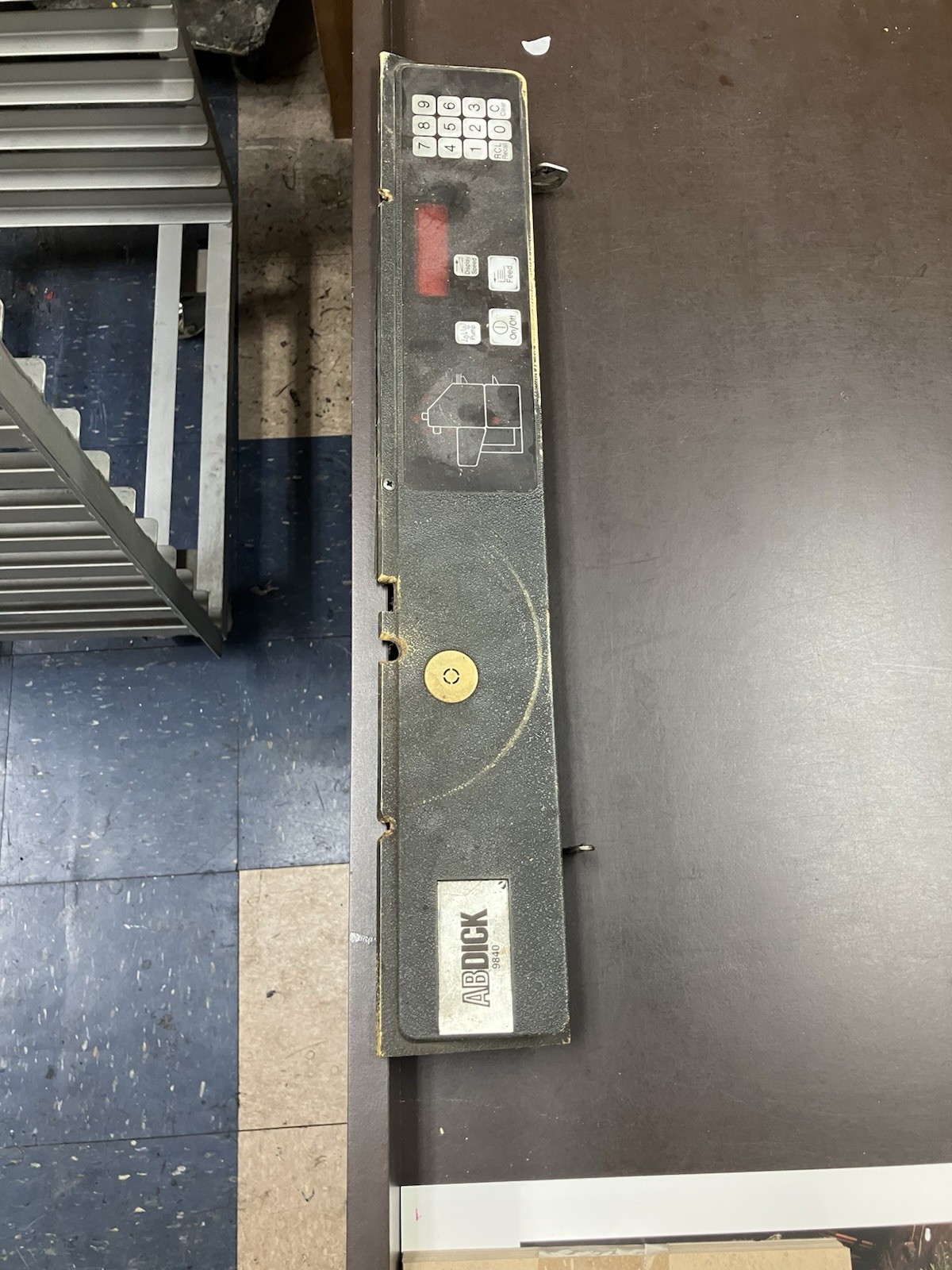 AB Dick 9840 Control Panel