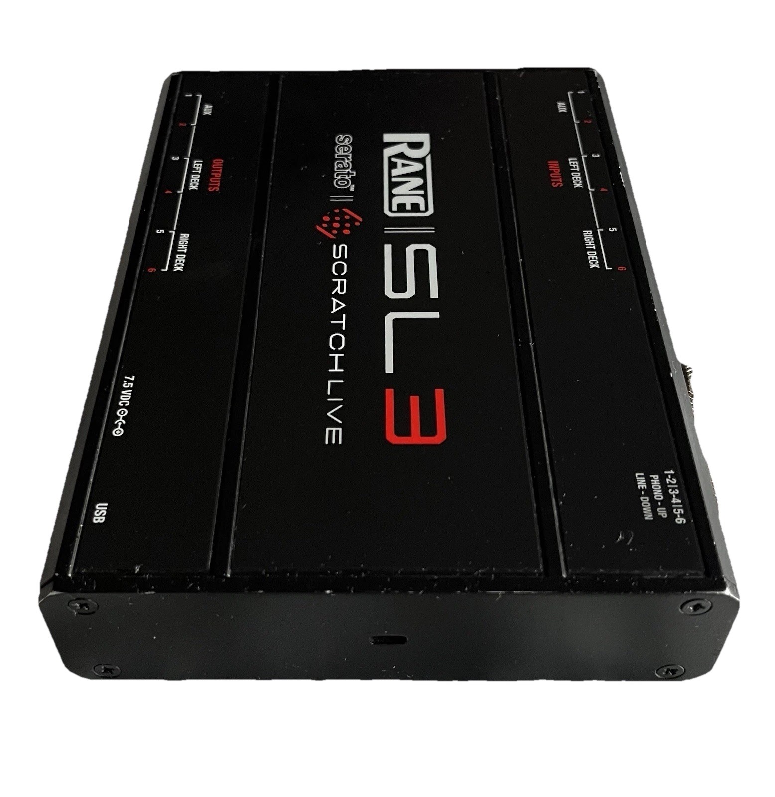 RANE SL 3 For SERATO SCRATCH LIVE Advanced Audio Interface for Pro DJs W/ Bag