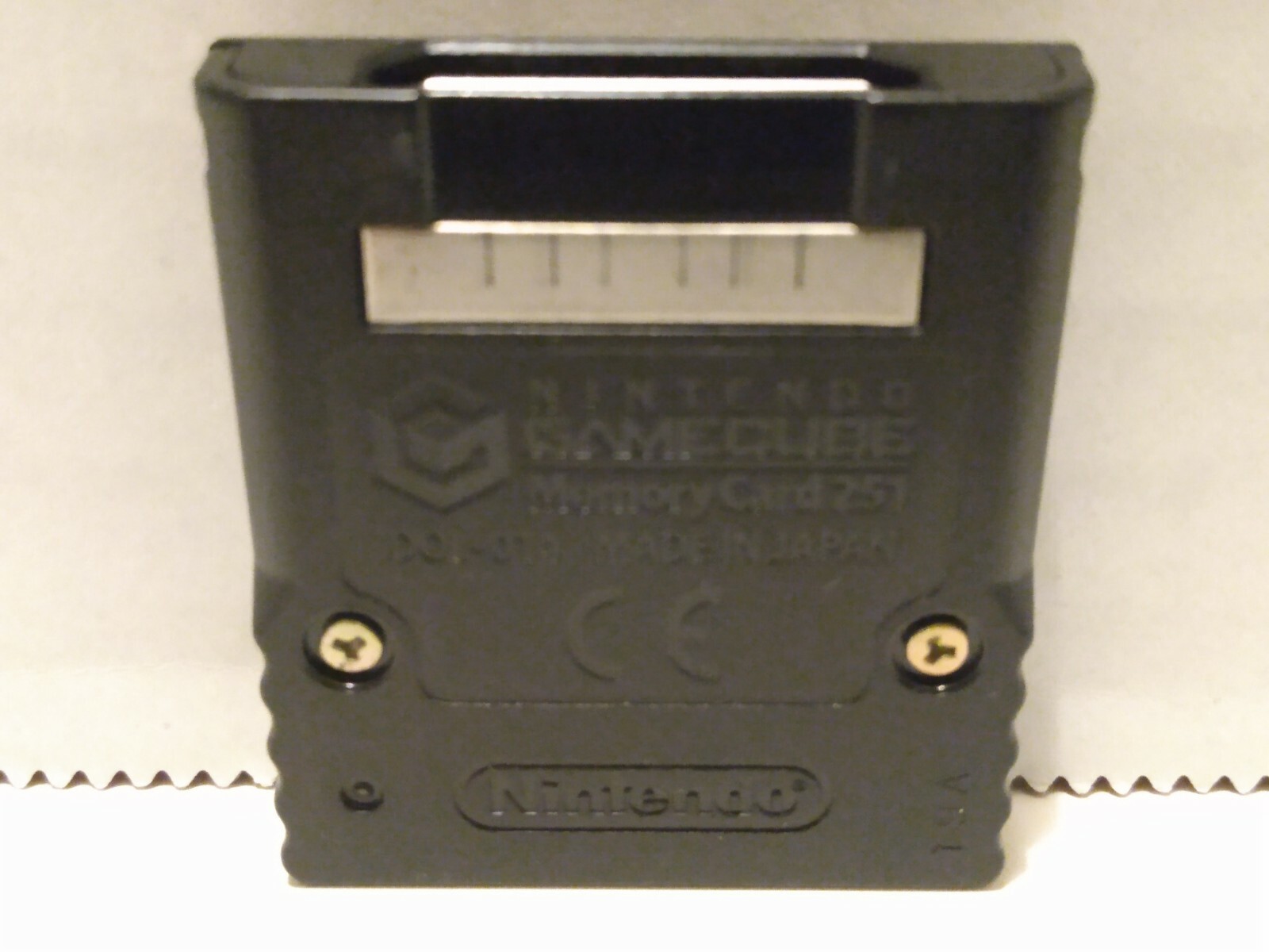 Official OEM Nintendo GameCube Authentic Memory Card DOL-014 Black 251 Blocks