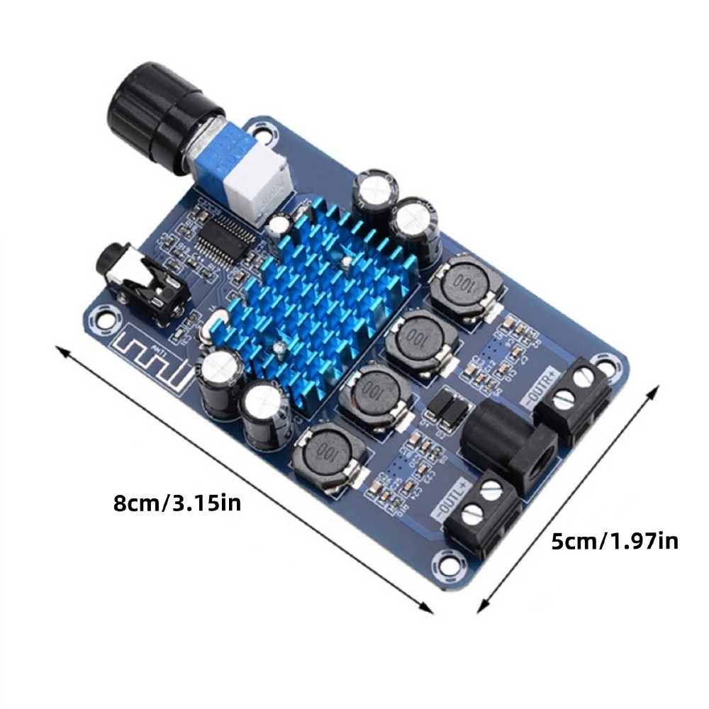 Digital Power Amplifier Board Class D 50W*2 Audio Versatile Audio Solution NEW