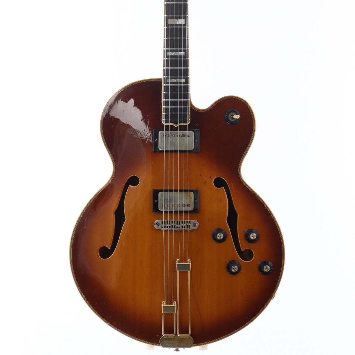 Epiphone Emperor J Thin Sunburst Used Electric Guitar 1977