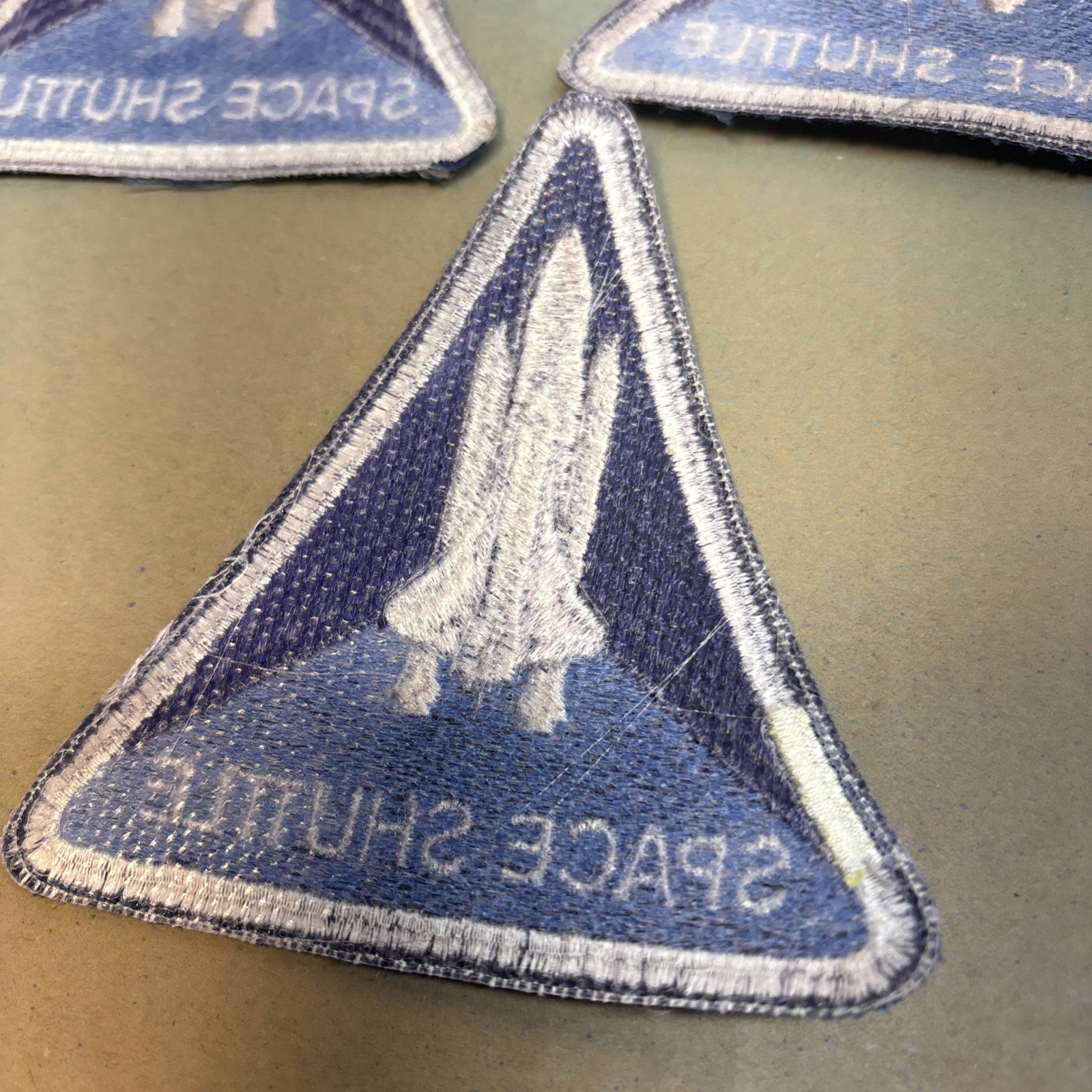 Lot NASA Space Shuttle Program Embroidered Patches 3 Patches