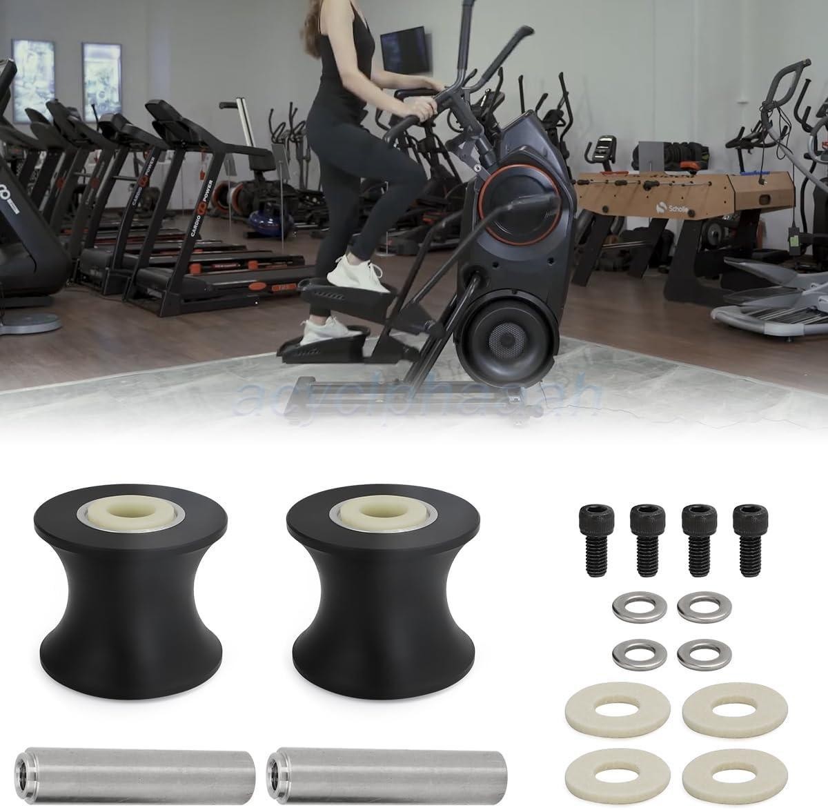 2 x Arm Roller Wheel Kit 8004550 For Bowflex Max Trainer M3 M5 M6 M7 M8 Smooth