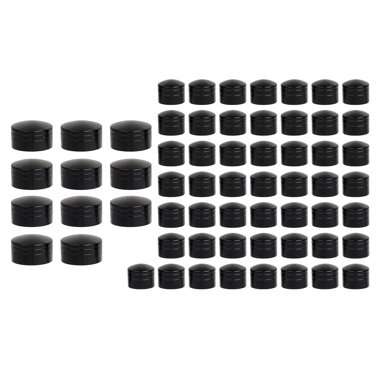 61pcs CNC Engine Bolt Covers Cap For Harley Heritage Softail FLSTC FXST Breakout