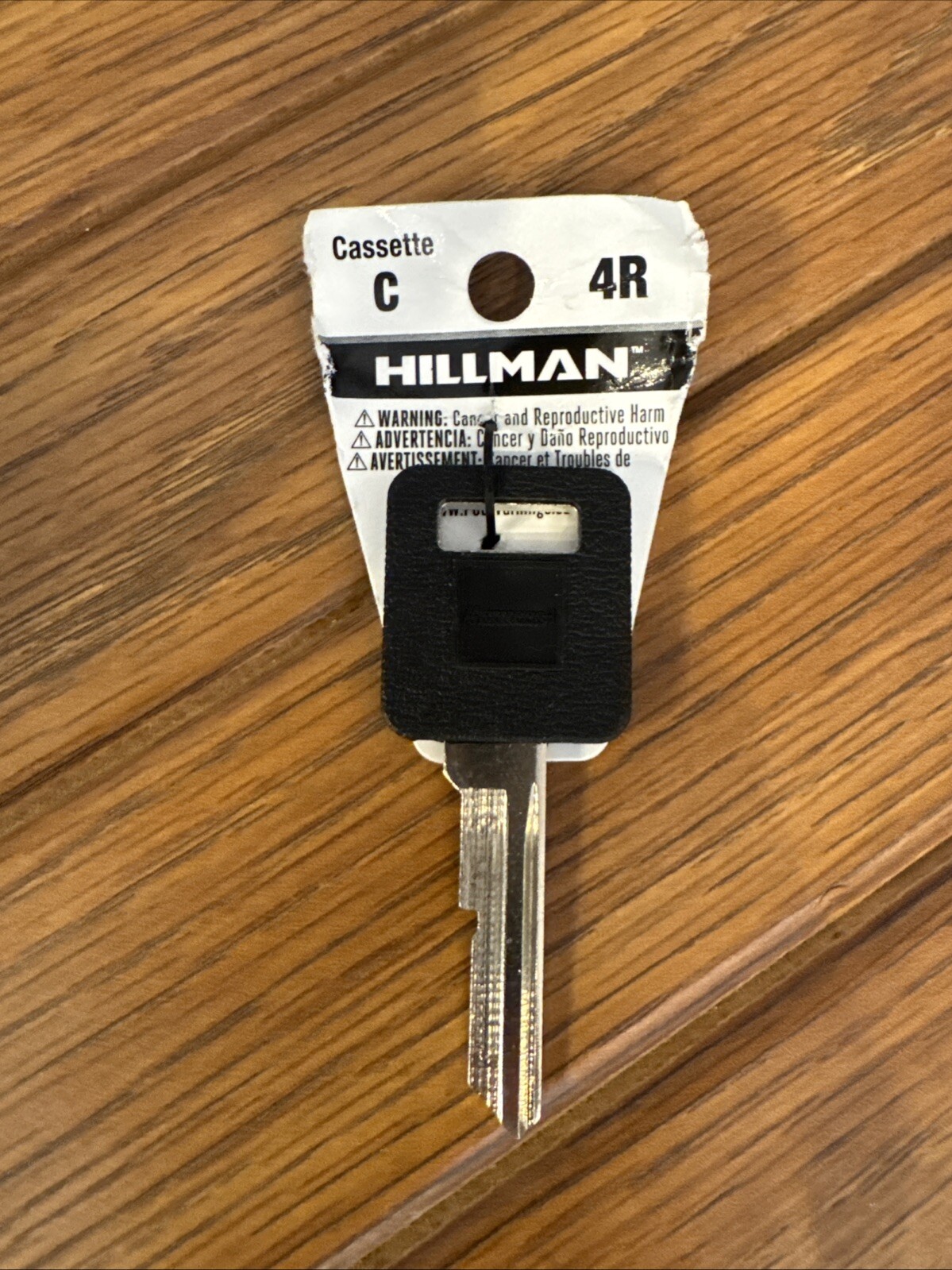 Hillman Cassette C #4R Universal Single Sided Blank Key for GM Buick