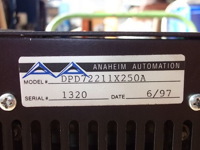 Anaheim Automat DPD72211X250A Stepper motor controller + counter module
