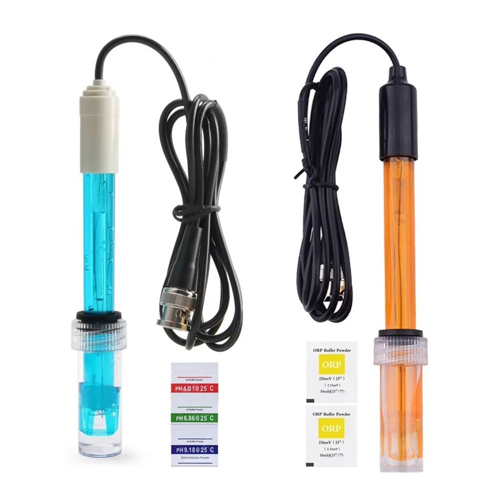 pH ORP replacement probe with BNC connector 300cm cable0-14 Q9 probe controller