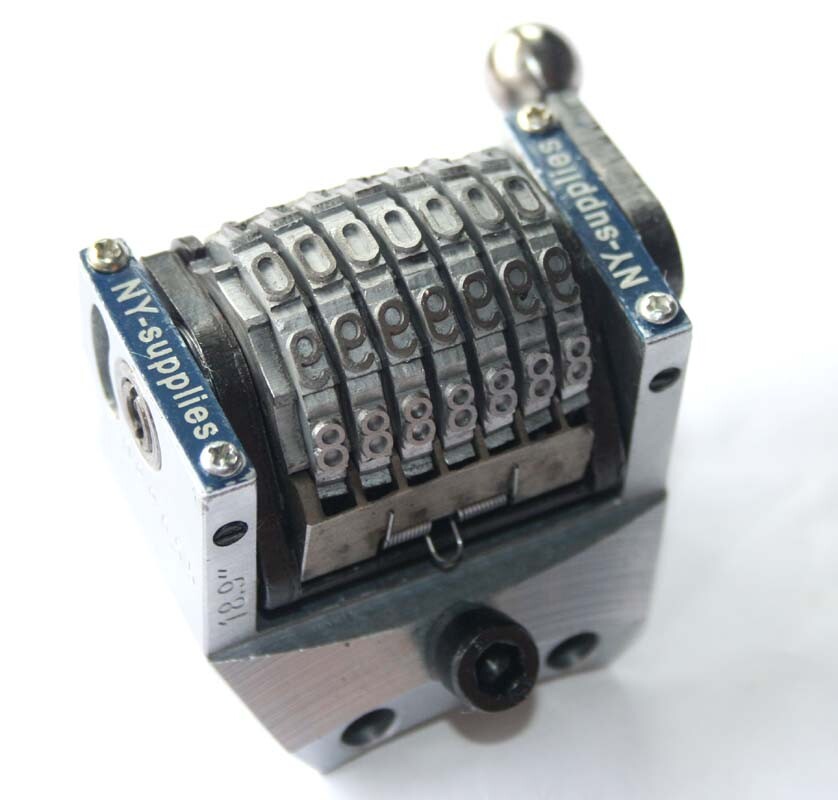 Convex Numbering Machine for AB Dick Printing Press, Mona Attachment, Forwards
