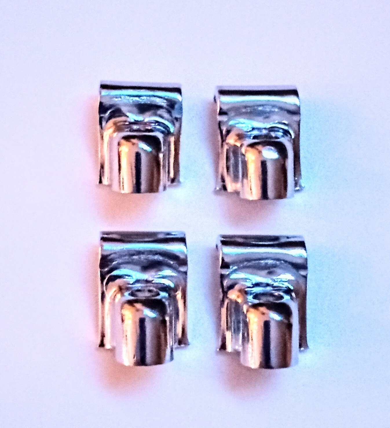UNMARKED HOOP CLAWS LOT OF 4 CHROME SHIPS FREE TO CUSA!