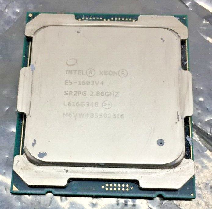 Intel Xeon E5-1603 V4 SR2PG 2.80GHz 10MB Quad-Core LGA 2011-3 Server CPU