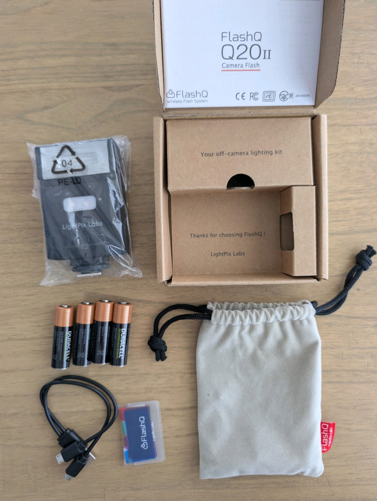 LightPix Labs FlashQ Q20II Wireless Off-Camera Flash