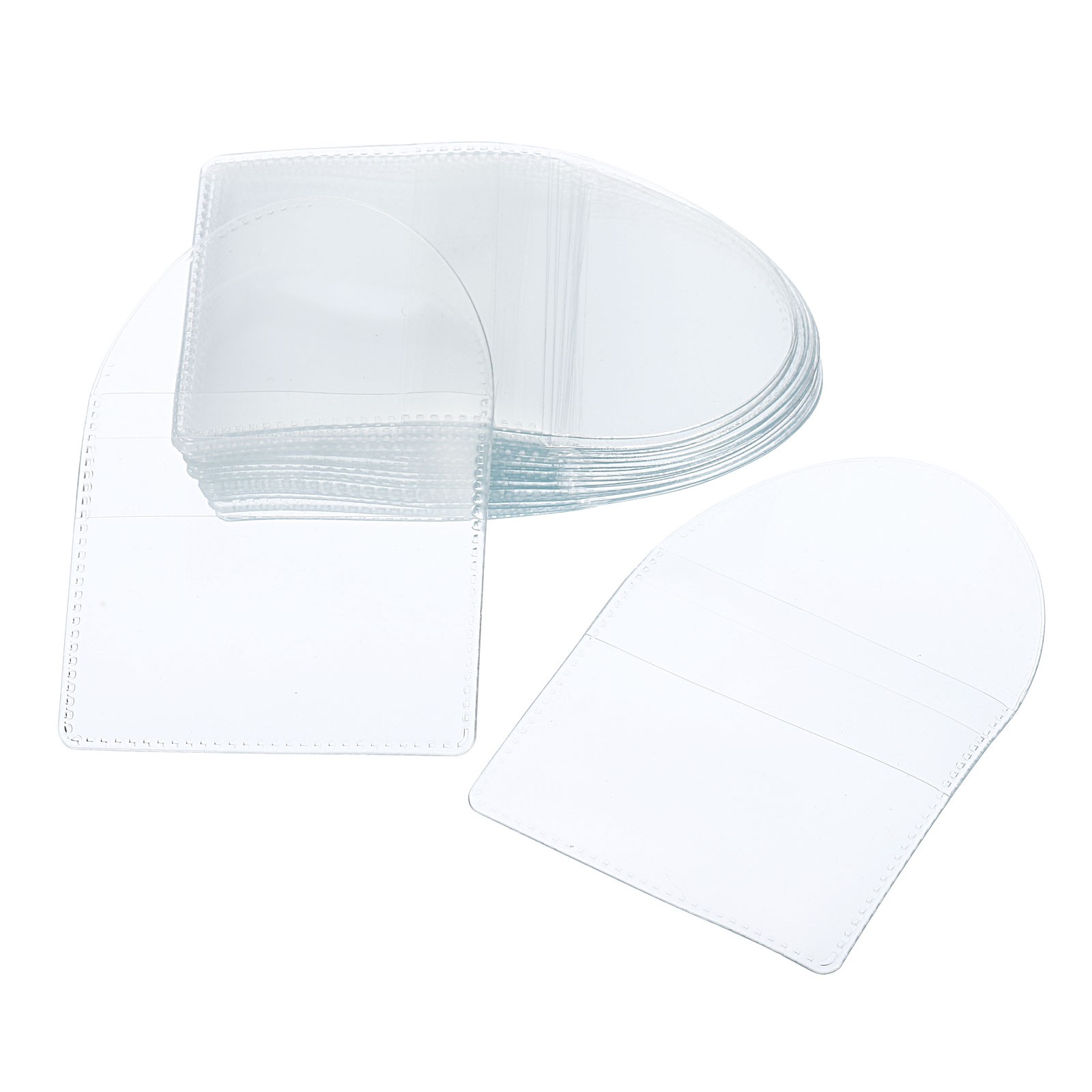 2.2" x 2" Coin Sleeves Holders Pocket Coin Flip Coin Protector Pouch Clear 25pcs