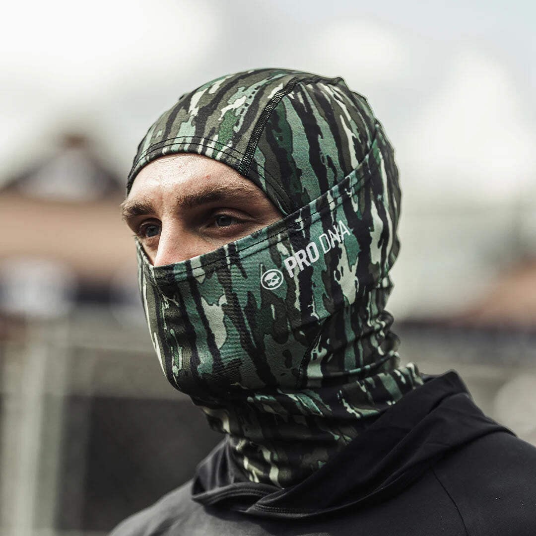 Infamous Sheisty Balaclava Headwrap - Green Tree Camo