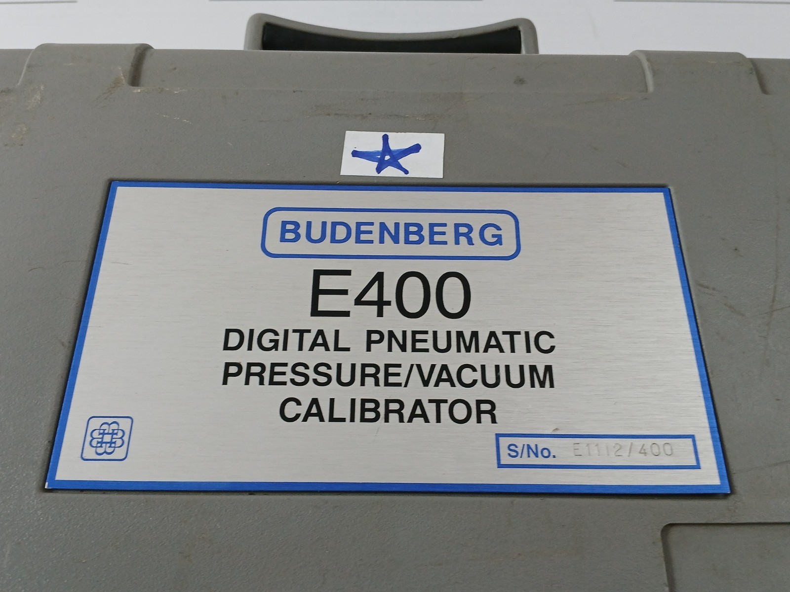 Budenberg E400 Digital Pneumatic Pressure Calibrator Kit 100 KPA (Incomplete)