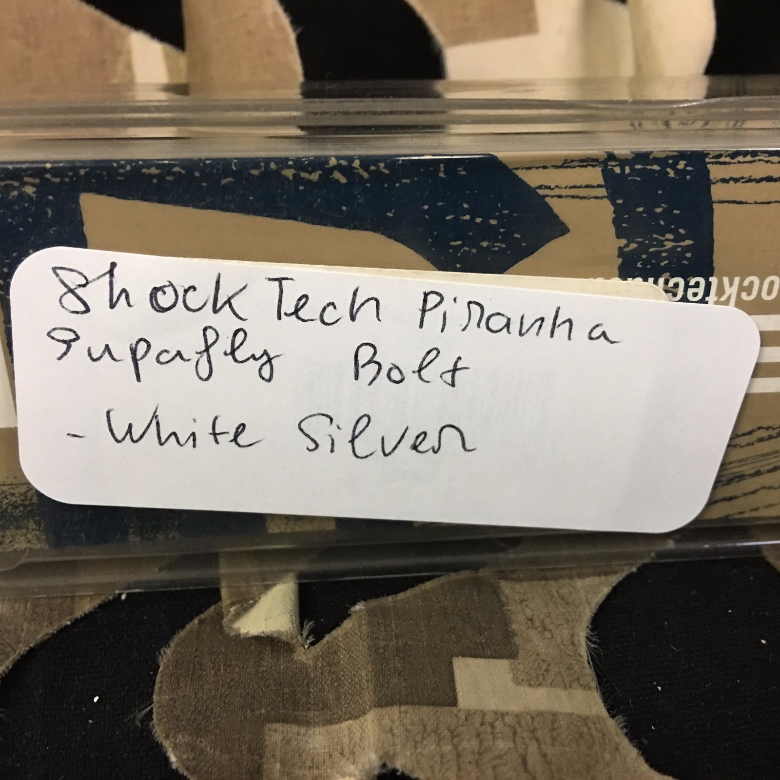 NEW Shocktech Piranha Supafly Upgrade Bolt - White/Silver
