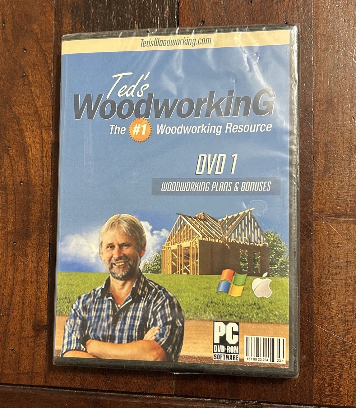 Ted's Woodworking Plans Bonuses Upgrade Compendium PC DVD-ROM DVD 1 SEALED