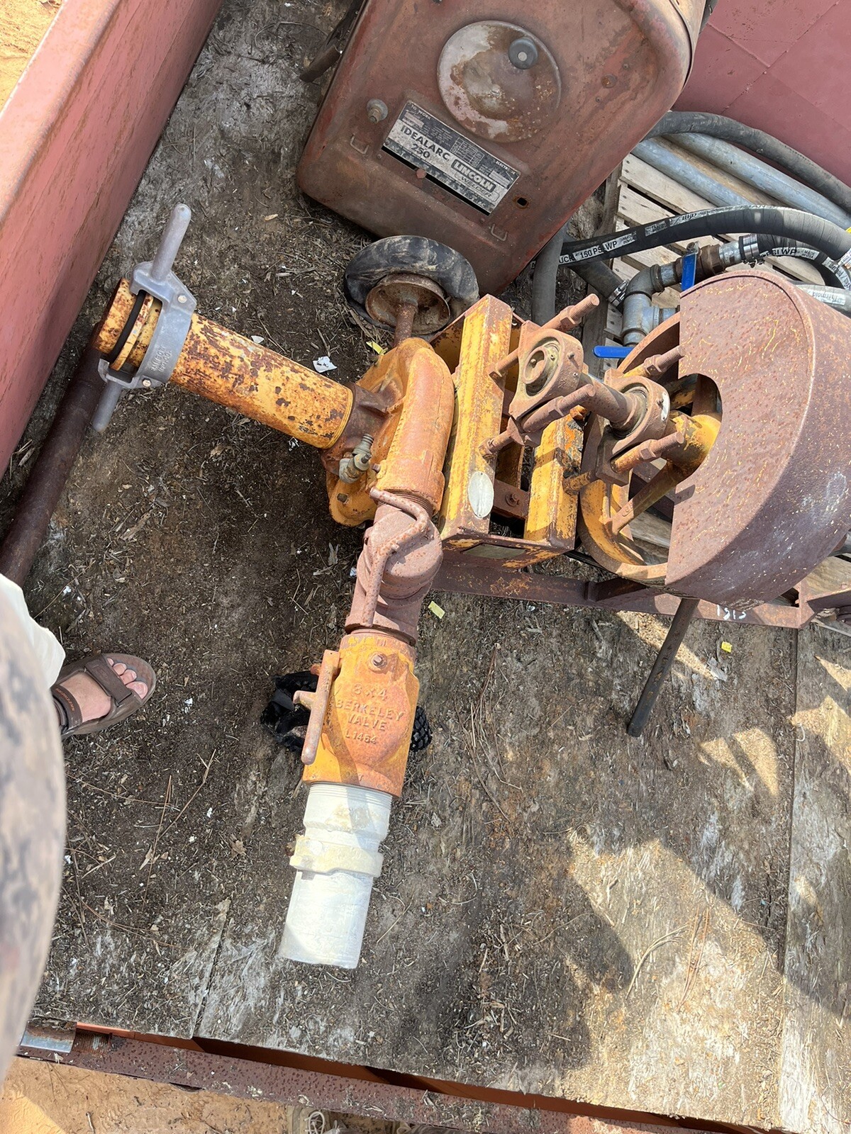 Berkeley PTO Irrigation Pump 540 Rpm 4 Inch Suction 4 Inch Discharge ￼