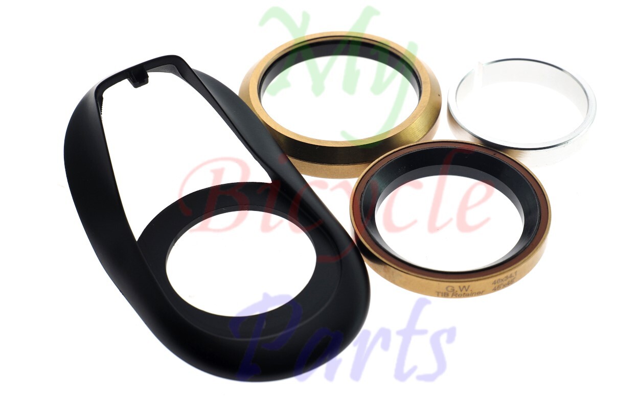 Syncros Drop-In 1-1/4" - 1-1/2" Headset IS46/31.6 IS52/40 Fits Scott Foil 2016+