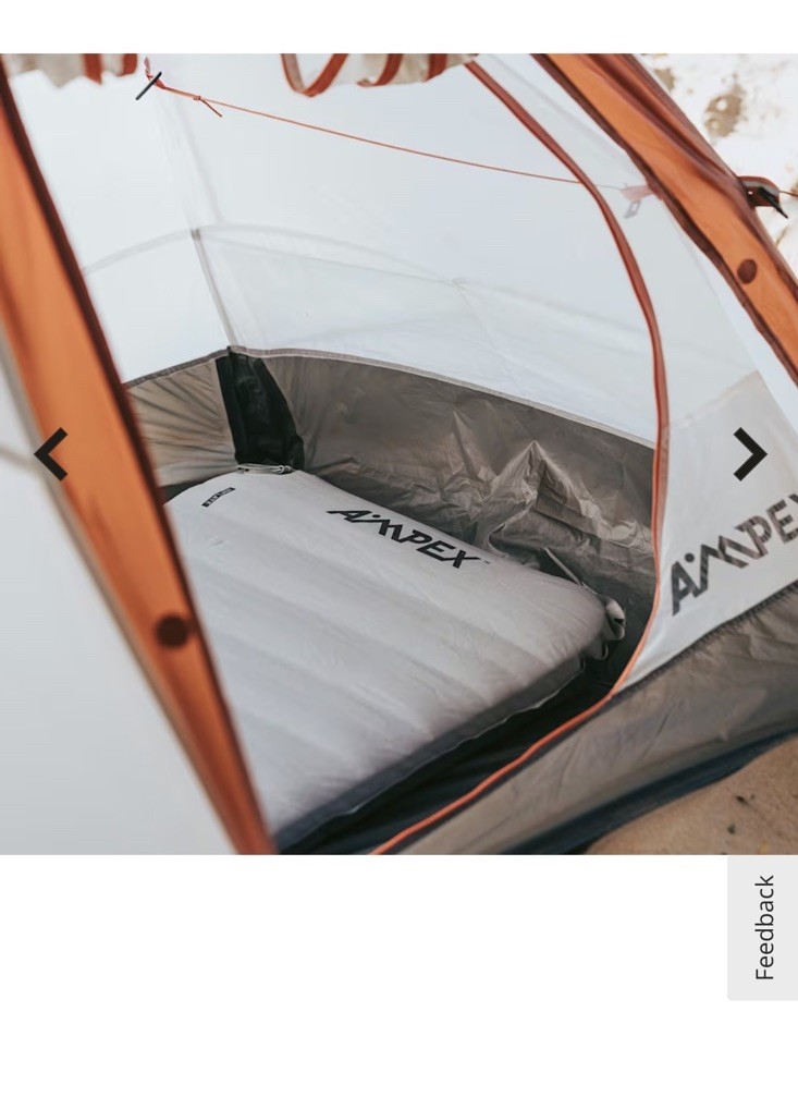 AMPEX BELLIN SELF INFLATING CAMP PAD 72”x20”