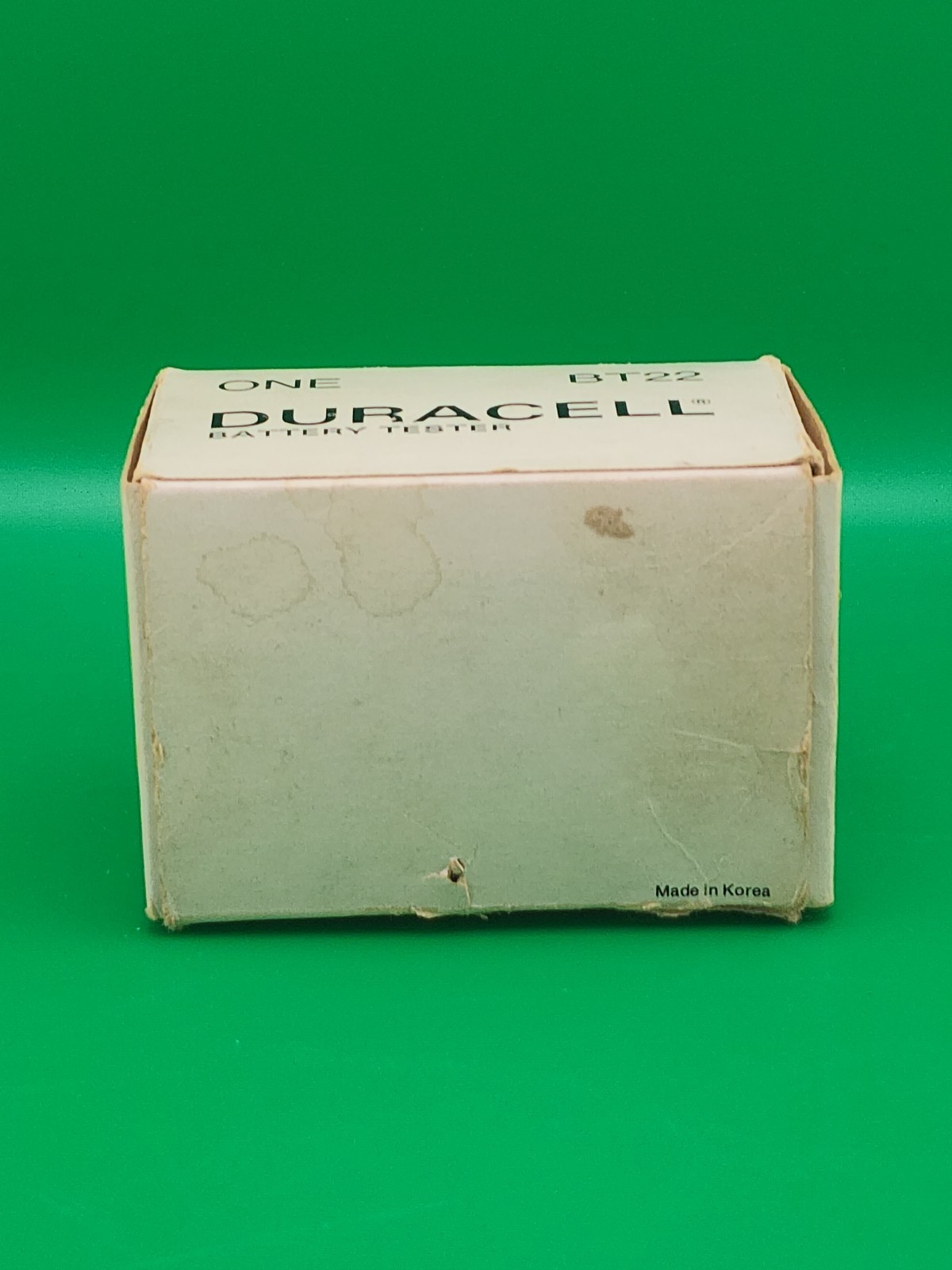 One BT22 Duracell Battery Tester With Box