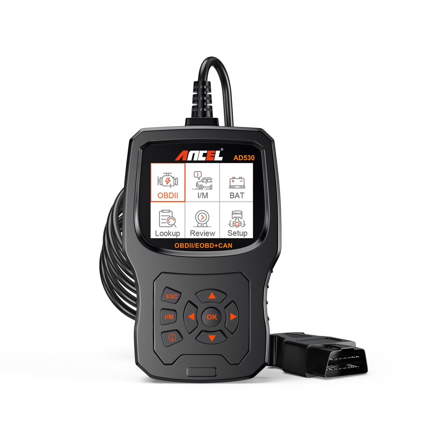 ANCEL AD530 OBD2 Scanner Diagnostic Tool Battery Test Engine Light Code Reader