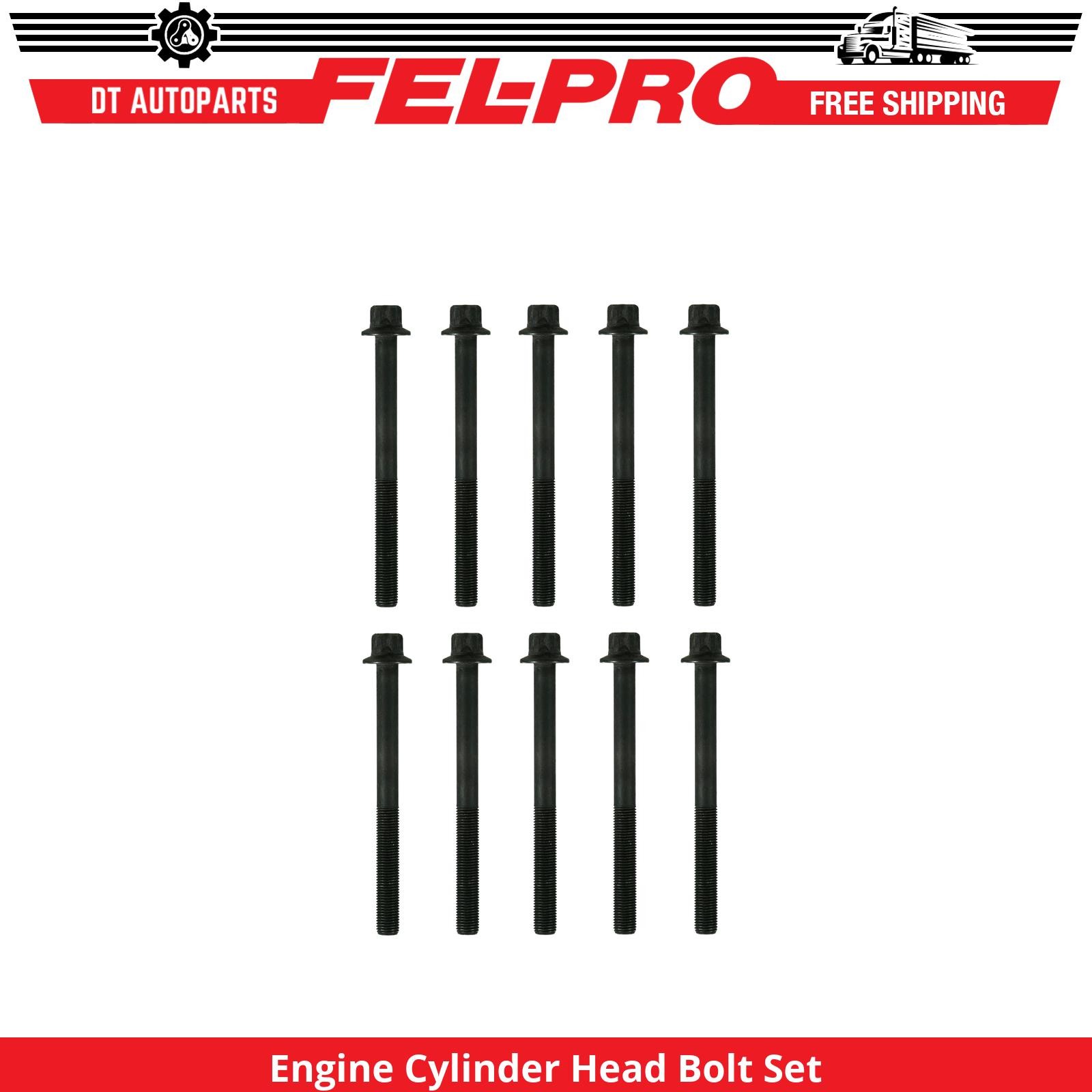 For 2009-2014 Nissan Cube 1.8L L4 Engine Cylinder Head Bolt Set Fel-Pro 2010