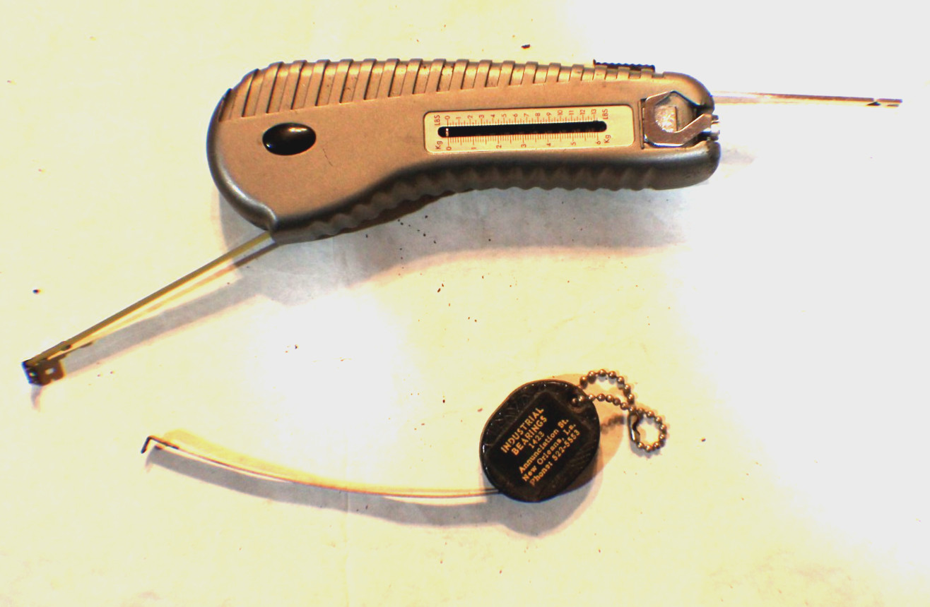 Vintage AVON 4-in-1 Fishing Scale, Tape, Scaler, Hook Remover & Sm. Pocket Tape