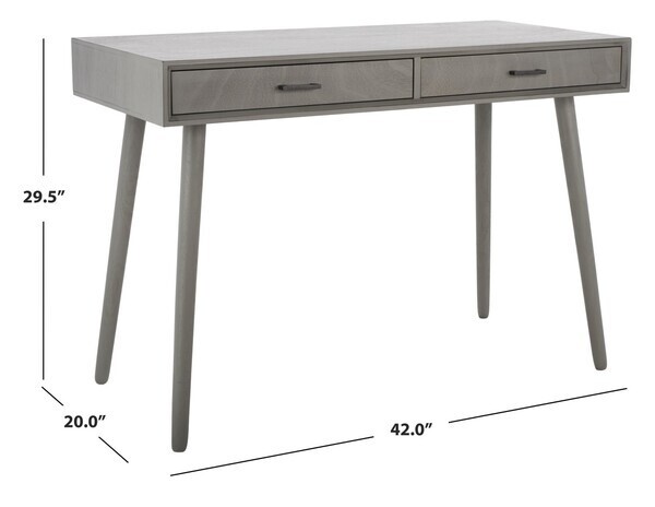 Safavieh O'dwyer 2 Drawer Desk, Reduced Price 2172712408 DSK5708B