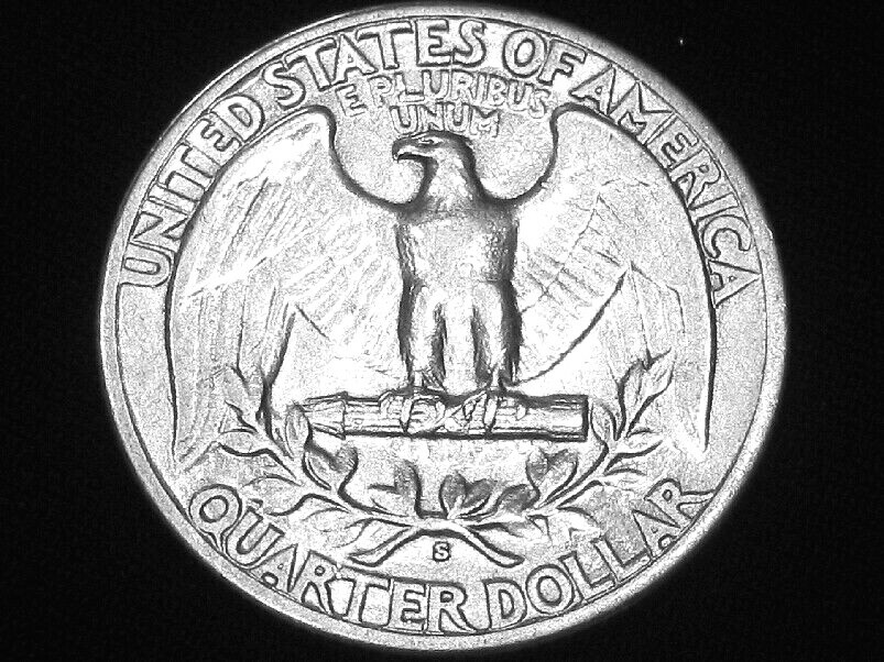 1936-S Washington Quarter --- Almost Uncirculated