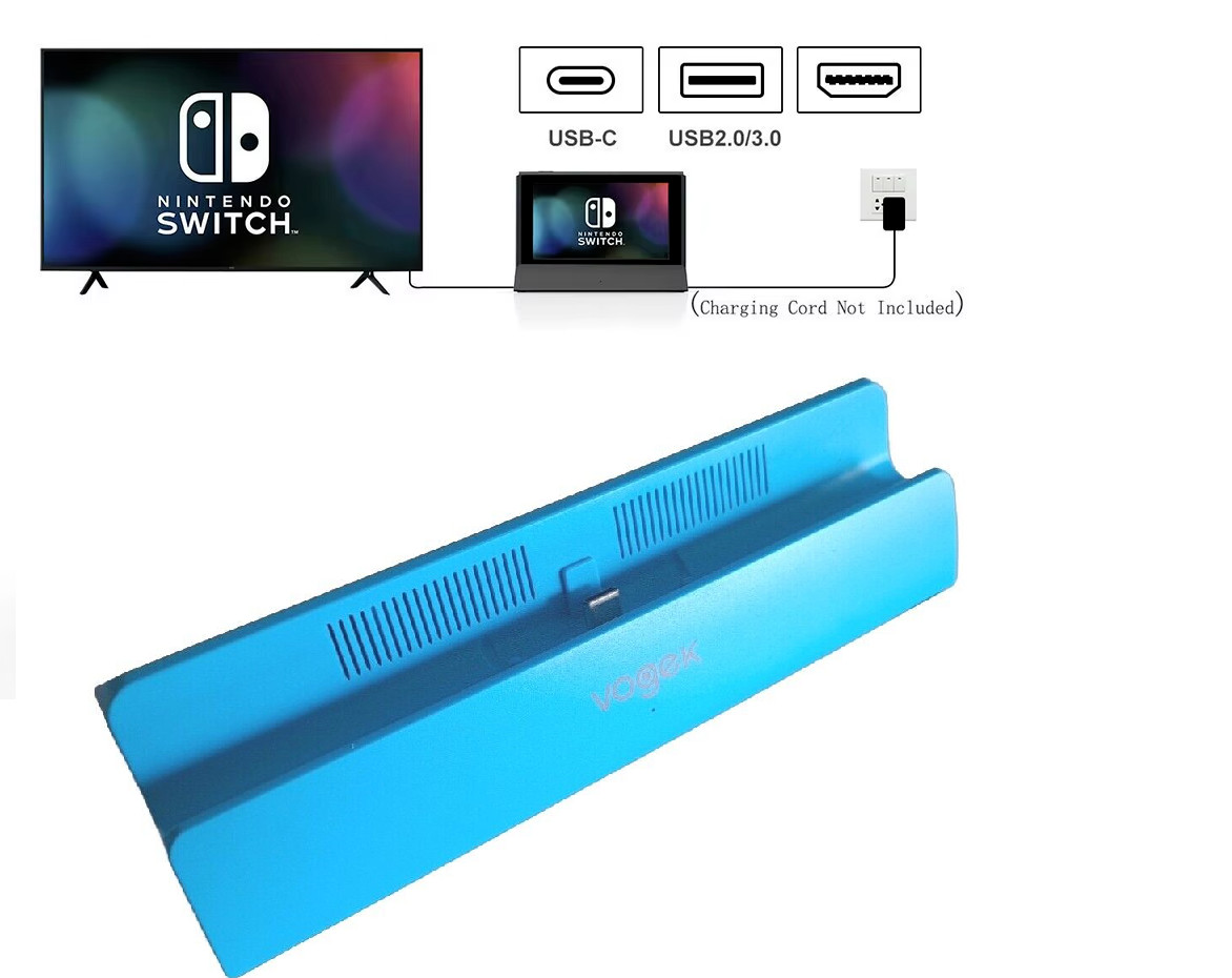 New Docking Station For Nintendo Switch & OLED Model, HDMI Adapter Connect to TV