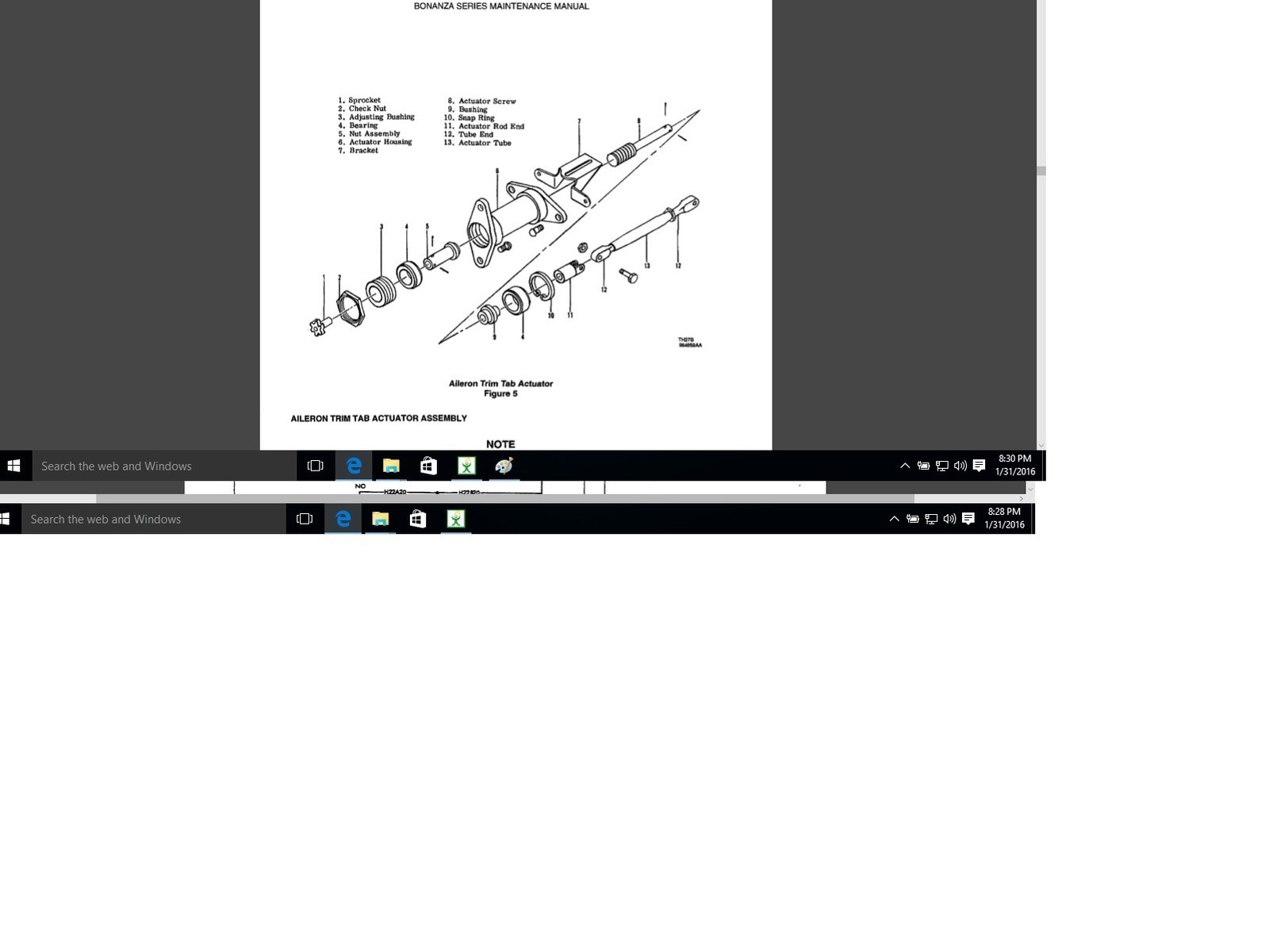 Beechcraft 33 bonanza n debonair service maintenance parts library + engine O/H