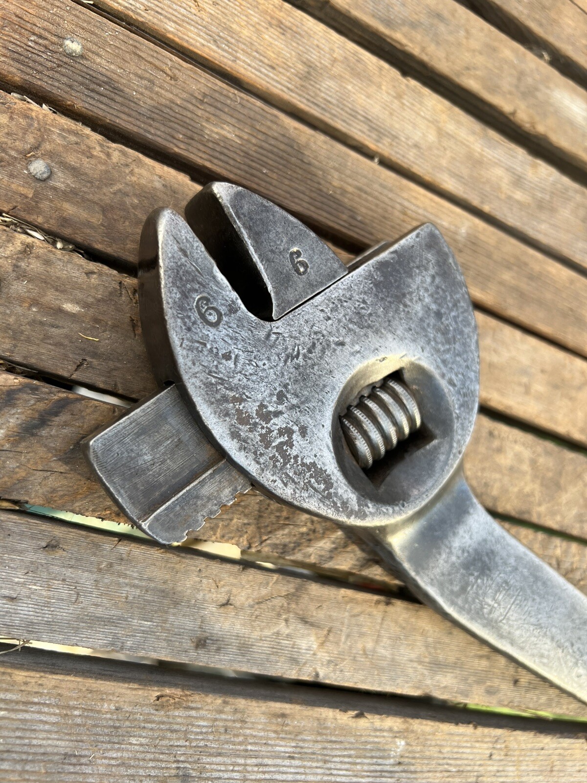 Vintage 16 Inches Adjustable Spanner