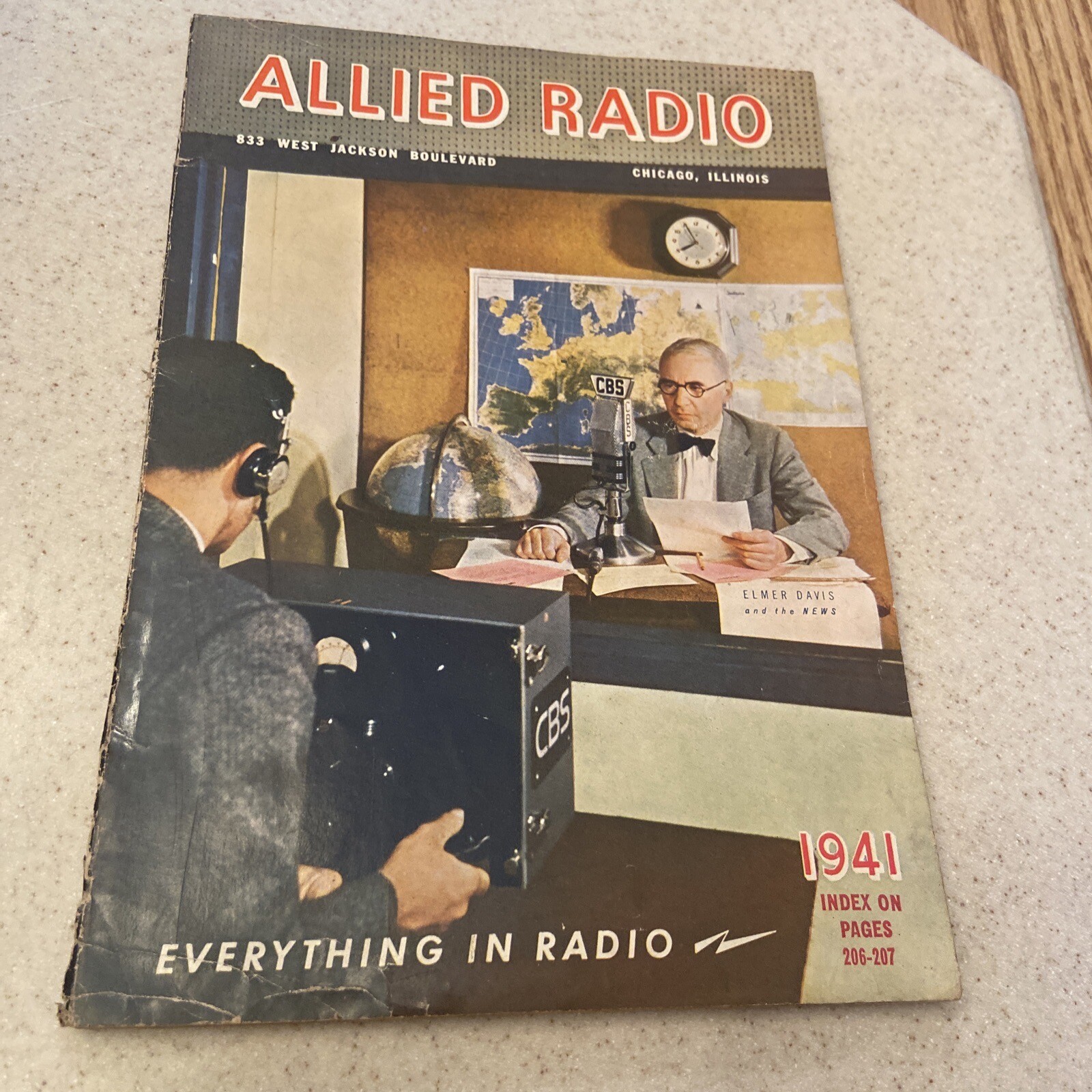 VINTAGE ALLIED RADIO CATALOG 1941 ELECTRONICS RECORD PLAYERS GAGES TUBES