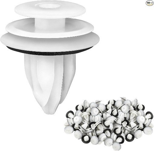 100PCS Door Trim Panel Retainers Clips, Door Panel Clips, Number of Items: 100