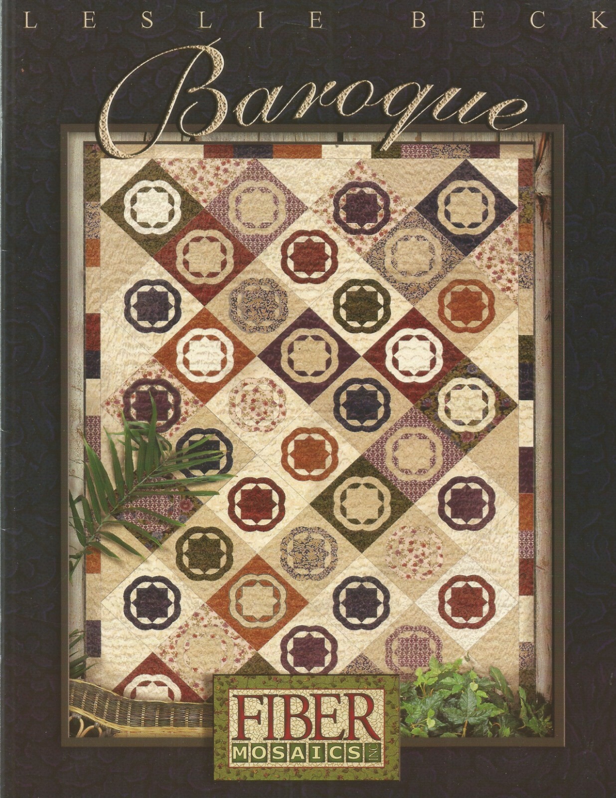 Baroque Quilt Patterns 6 Designs Leslie Beck Quilting Blocks D76