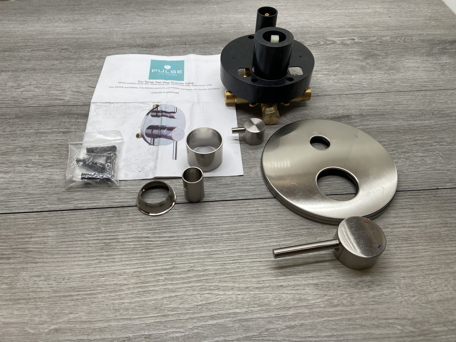 Pulse 3005-RIVD-BN Tru-Temp Two Way Valve READ**