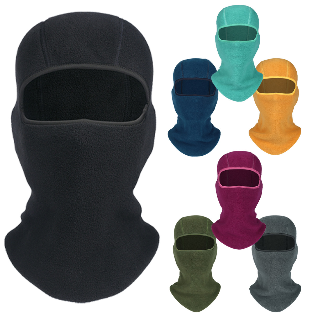 Balaclava Ski Face Mask for Men Women Neck Protection Hood Winter Windproof
