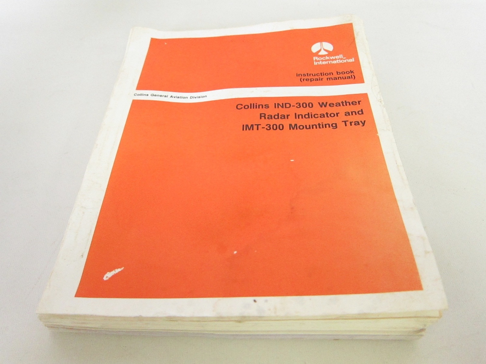 Collins Repair Manual Instruction Book IND-300 Weather Radar Indicator  IMT-300