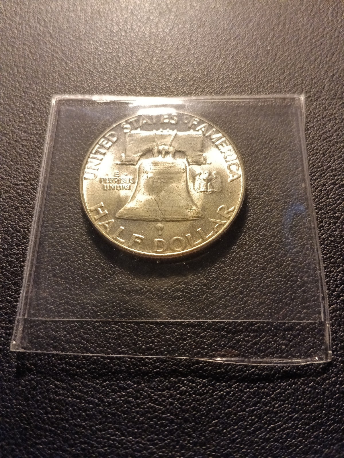 1956-P Franklin Half Dollar 90% SILVER  Almost Uncirculated