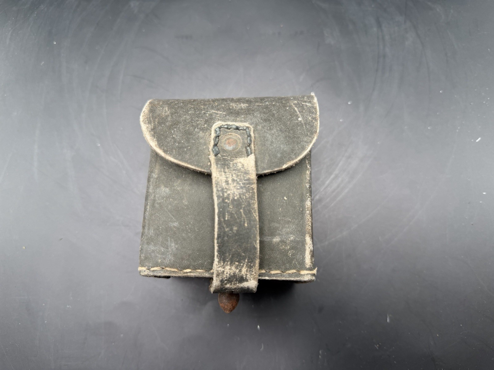 WWI WW1 Original Italian M1907 Carcano Single Leather Ammo Pouch! 1 per Order!