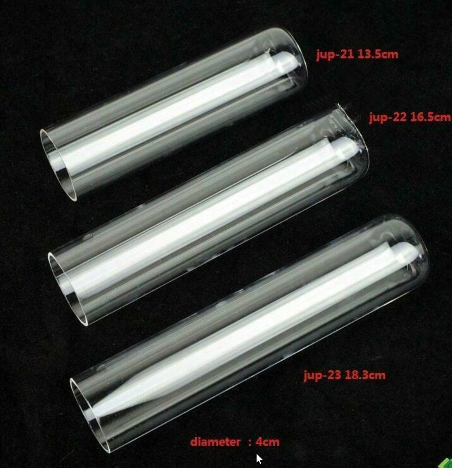 Original spare part waterproof tube for sunsun JUP-21 JUP-22 JUP-23 UV filter