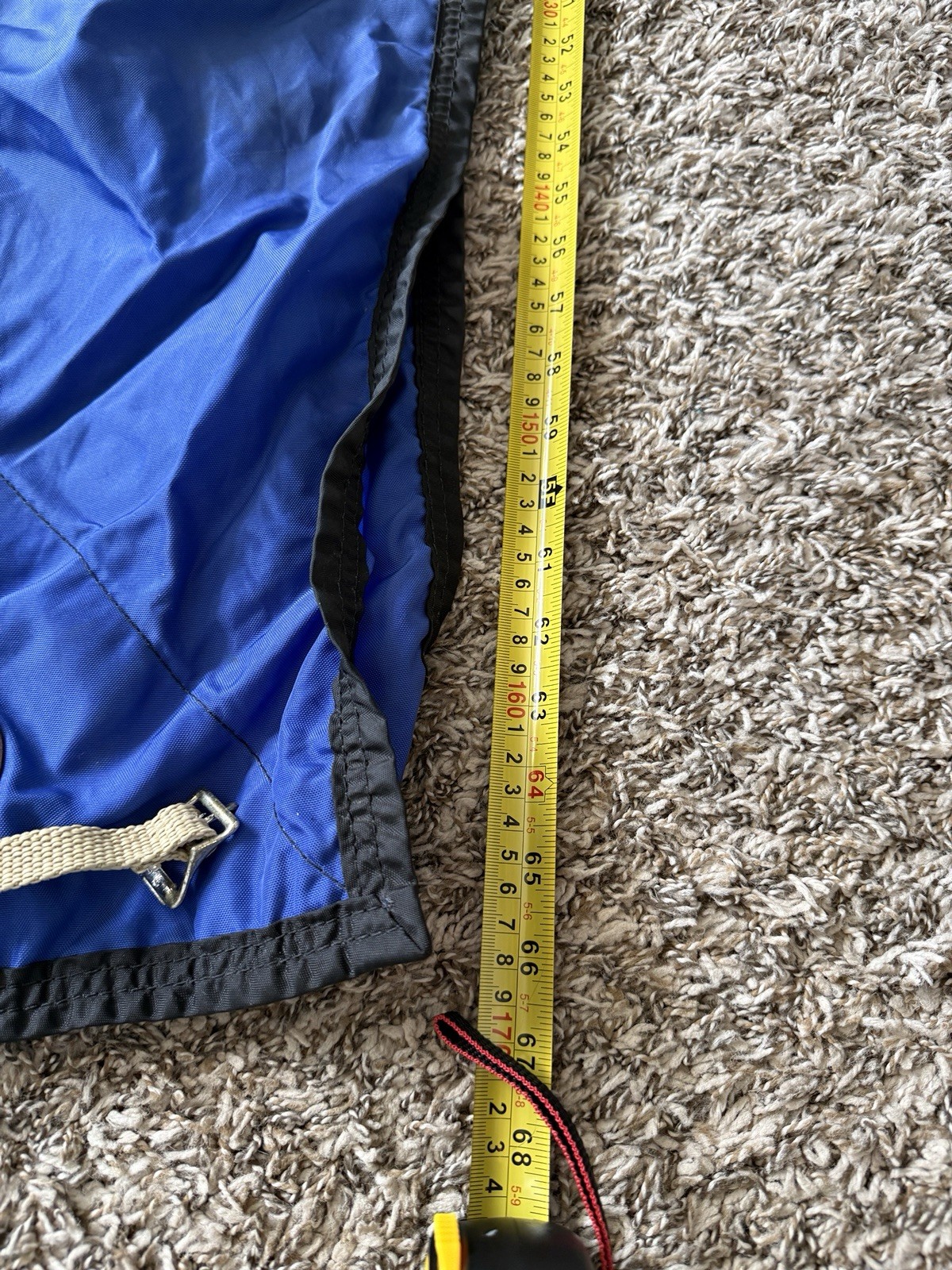 66” Big D Nylon Stable Sheet Blue