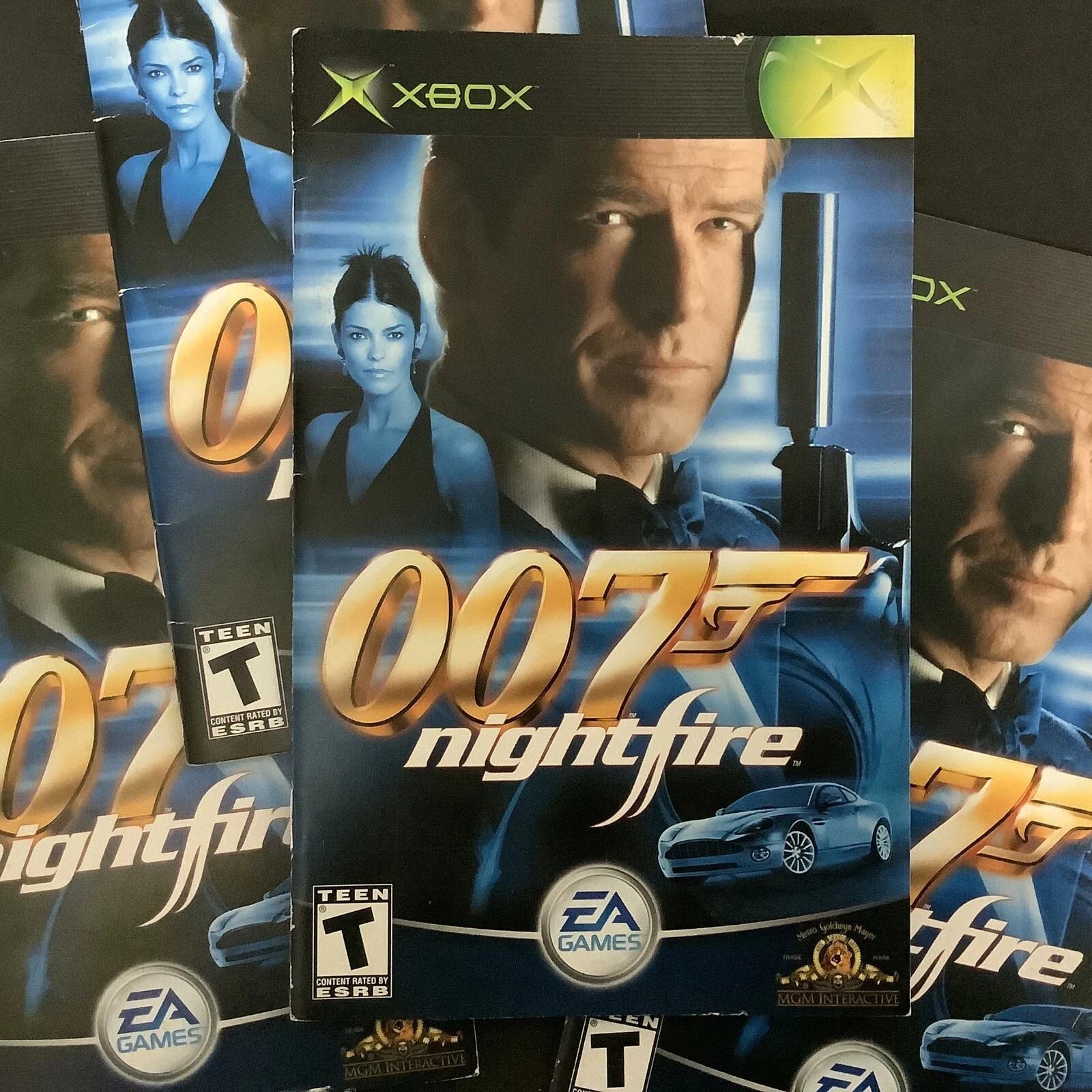 007 Nightfire Microsoft XBOX Instruction Manual Only