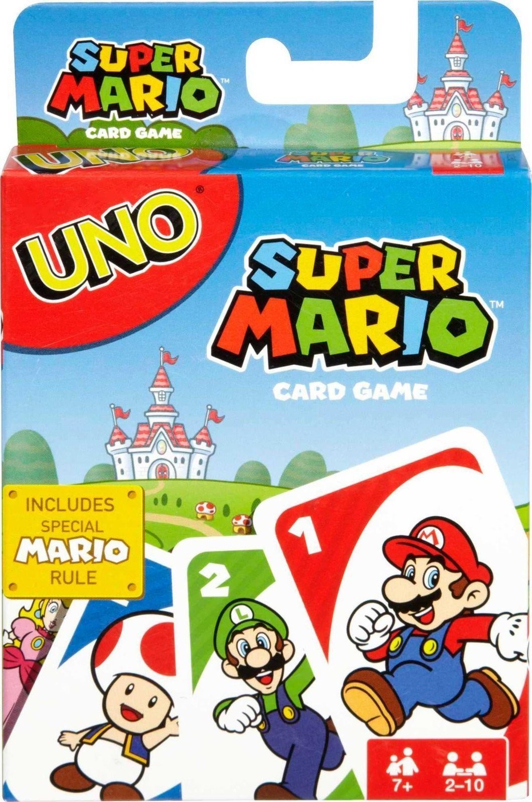 Mattel Games UNO Super Mario Card Game for Kids, Adults, Families & Game...
