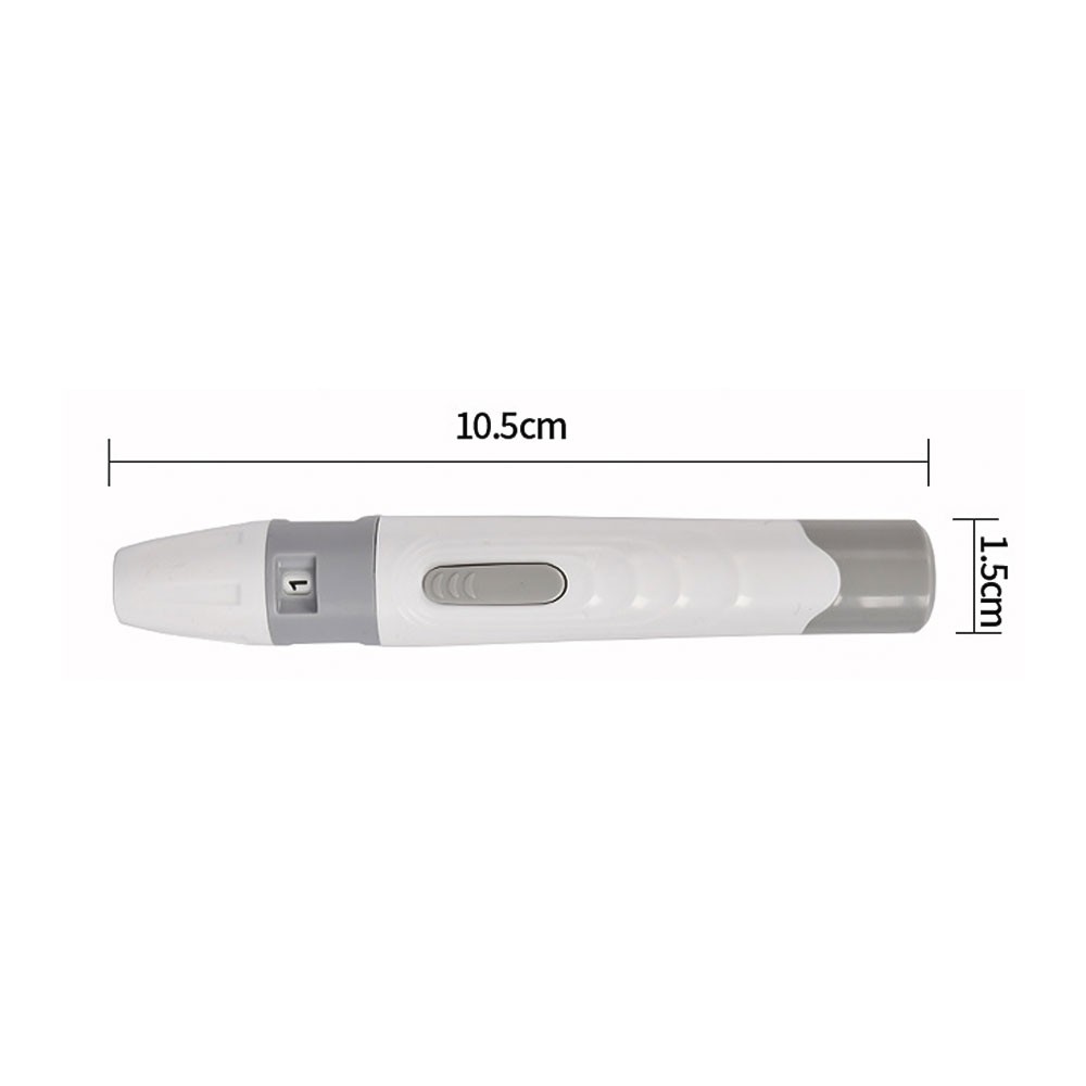 Blood Sampling Test Pen Lancing Device Diabetics Blood Collect Adjustable Depth