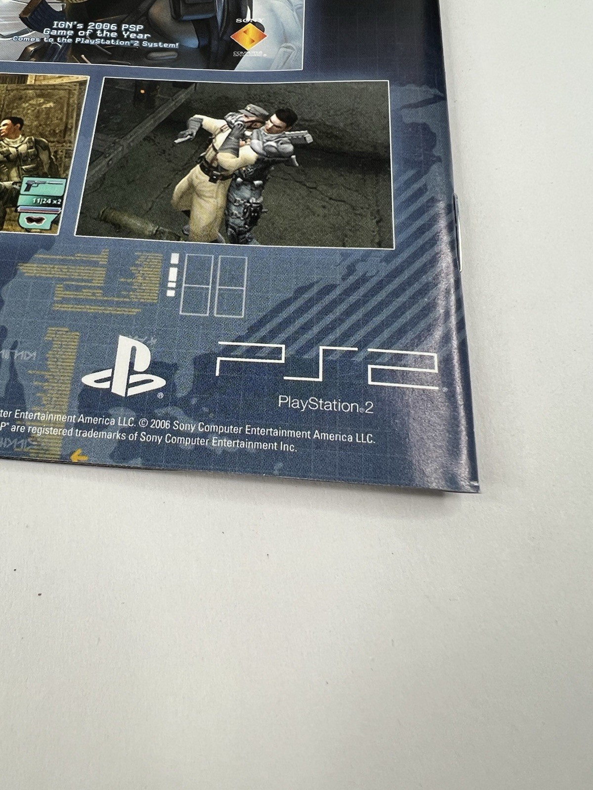 Syphon Filter Logan's Shadow - Sony PS2 - CASE & MANUAL ONLY (NO GAME)