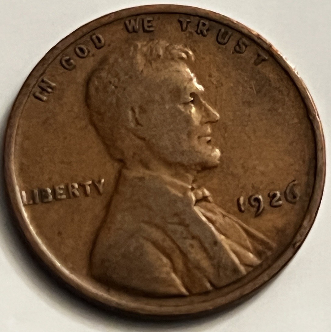 1926 Lincoln Wheat Cent Philadelphia Jazz Age BN1463